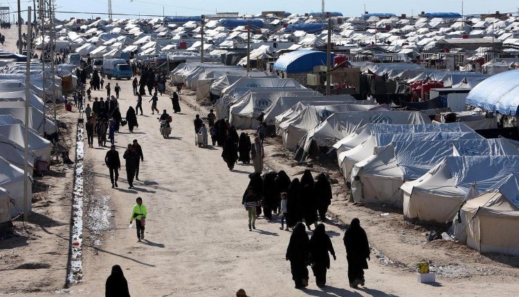مخيم الهول العراق