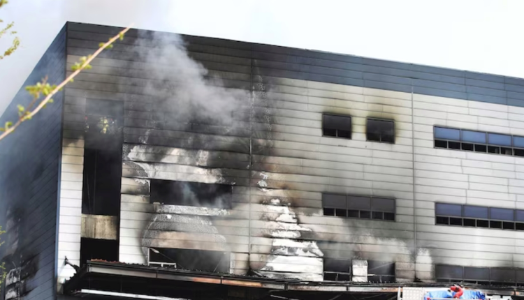 أصيب 38 شخصا اليوم في حريق بمستشفى في جنوب شرقي كوريا الجنوبية.