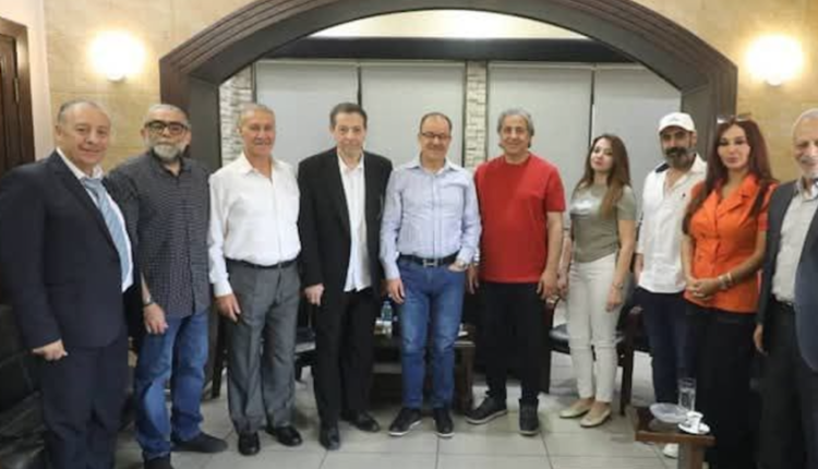 مازن الناطور نقابة الفنانين نور مهنا زهير قنوع روعة ياسين