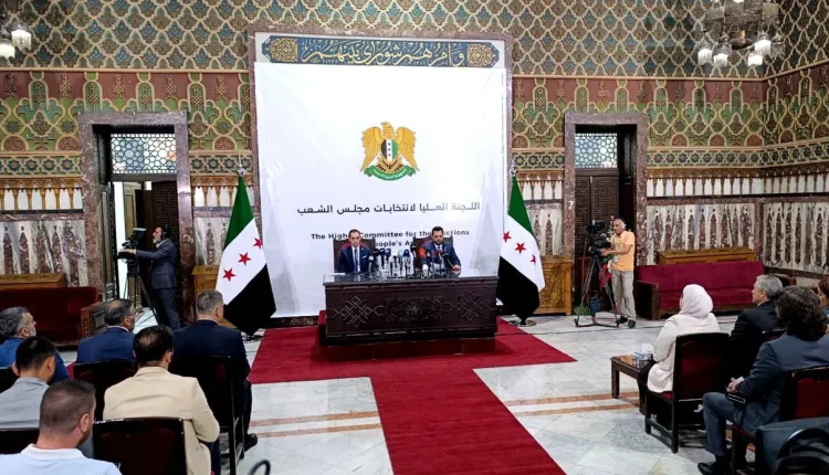 "اللجنة العليا" تكشف آلية انتخابات مجلس الشعب السوري