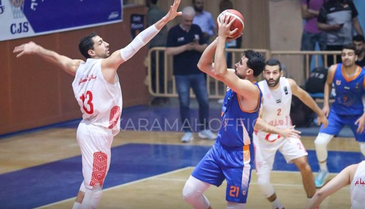 الكرامة أهلي حلب الدوري السوري لكرة السلة حمص الوحدة