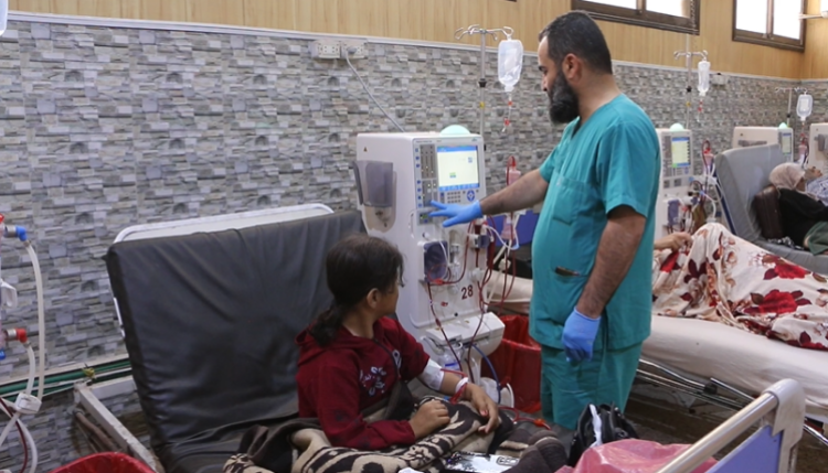 أزمة في مراكز غسيل الكلى شمال سوريا بسبب الضغط المتزايد وتراجع الدعم