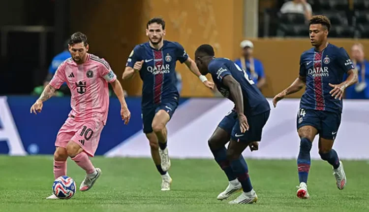 باريس سان جيرمان انتر ميامي دور 16 كأس العالم للأندية الولايات المتحدة الأمريكية فوزا عريضاً مستحقاً