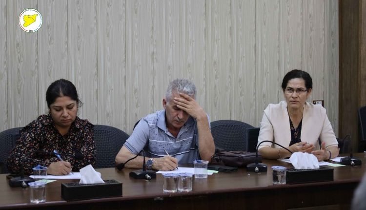 مسد الإدارة الذاتية اجتماع الحسكة أحداث السويداء إلهام أحمد الهيئة الرئاسية لمجلس سوريا الديمقراطية