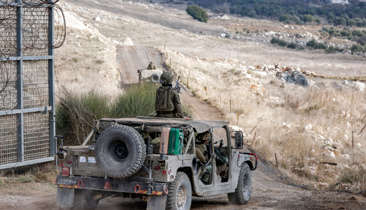 جيش الاحتلال الإسرائيلي قوة إسرائيلية القنيطرة سوريا الجولان المحتل الجيش الاسرائيلي