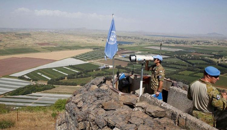 قوات الأمم المتحدة لفض الاشتباك قوة الأوندوف الجولان الولايات المتحدة روسيا اسرائيل