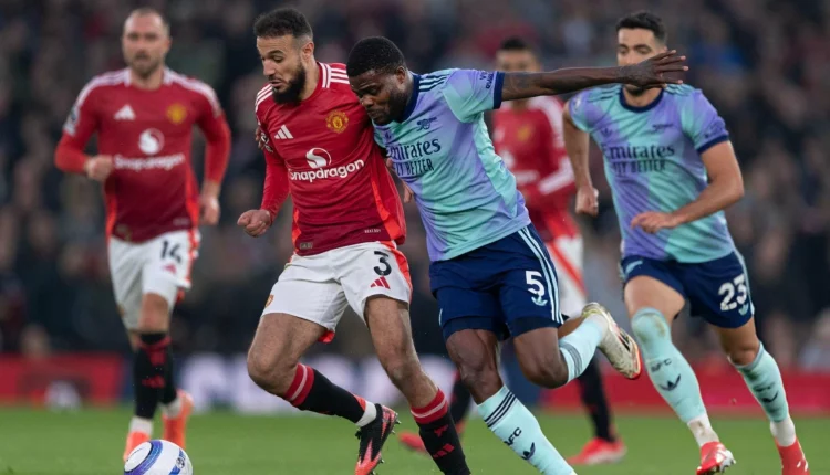 مانشستر يونايتد و أرسنال الدوري الإنكليزي الممتاز ملعب أولد ترافولد