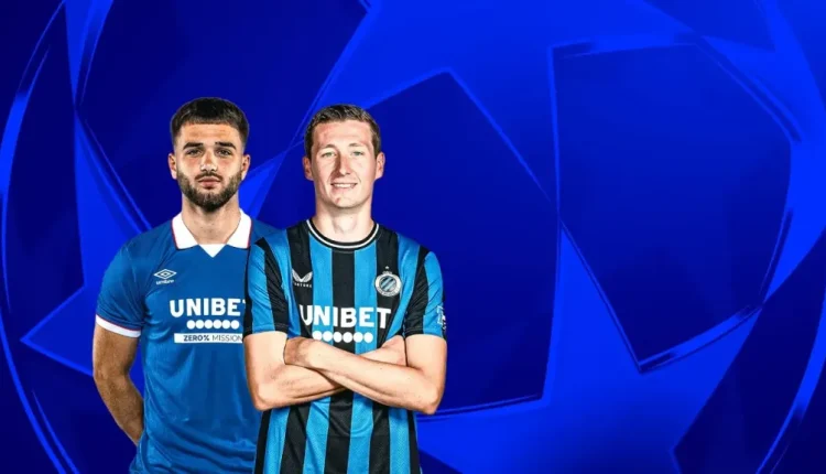 كلوب بروج رينجرز الاستكتلندي التأخل لدوري المجموعات لبطولة دوري أبطال أوروبا