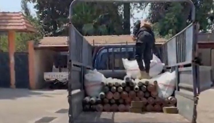 سوريا الأمن الداخلي في حمص ضبط صواريخ غراد سوريا لبنان