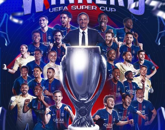 كأس السوبر الأوروبي باريس سان جيرمان توتنهام