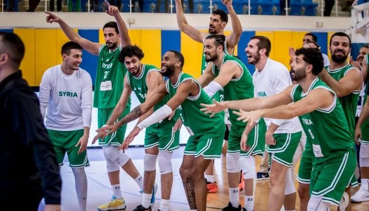 منتخب سوريا لكرة السلة