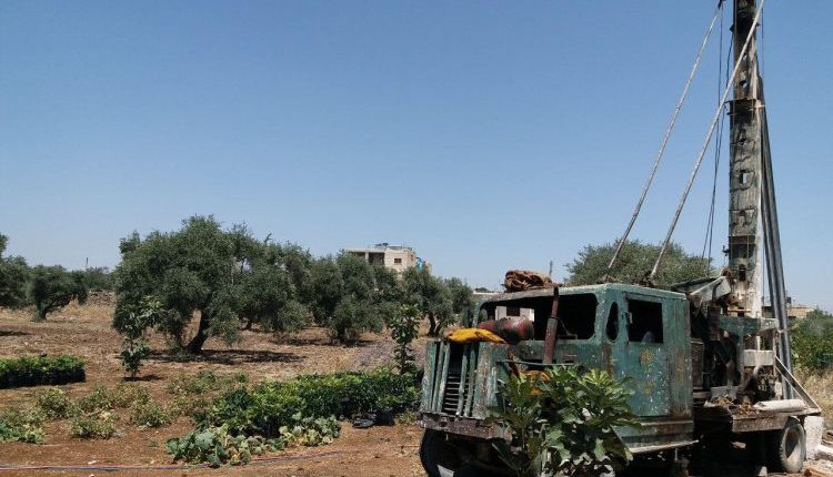 بسبب الجفاف منع إدخال الحفارات إلى سوريا دون موافقة