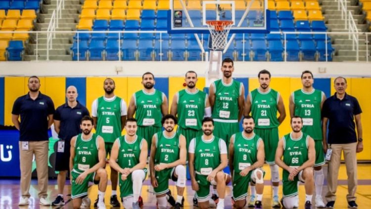 منتخب نسور قاسيون المنتخب السوري لكرة السلة للرجال منتخب غوام منتخب إيران كأس آسيا لكرة السلة 2025 السعودية