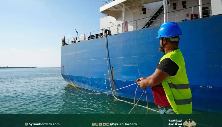مرفأ طرطوس باخرة أرز الصين تعزيز الأمن الغذائي