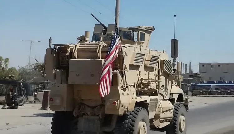 هجوم مسلح لتنظيم داعش عل دورية أمريكية في دير الزور قسد التحالف الدولي قرية المصري