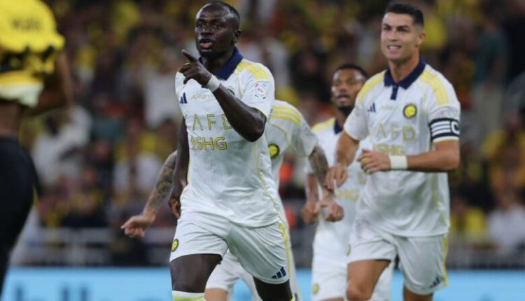 النصر يحقق فوزاً مهما على الاتحاد في الدوري السعودي للمحترفين ساديو ماني كريستيانو رونالدو