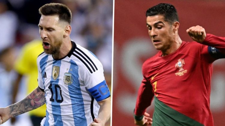 رونالدو لوينل ميسي البرتغال تخطى 1000 هدف