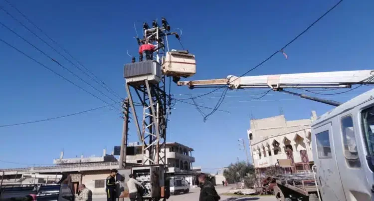 أزمة الظلام في درعا انقطاع الكهرباء لمدة 24 ساعة بيع الكهرباء للمشاريع الخاصة الفساد الإداري تهالك التجهيزات درعا