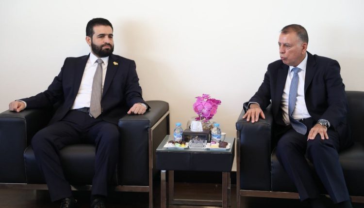 وزير الداخلية يبحث مع نظيره الأردني تعزي التعاون الأمني والاقتصادي وتنظيم الحدود بين البلدين سوريا الأردن
