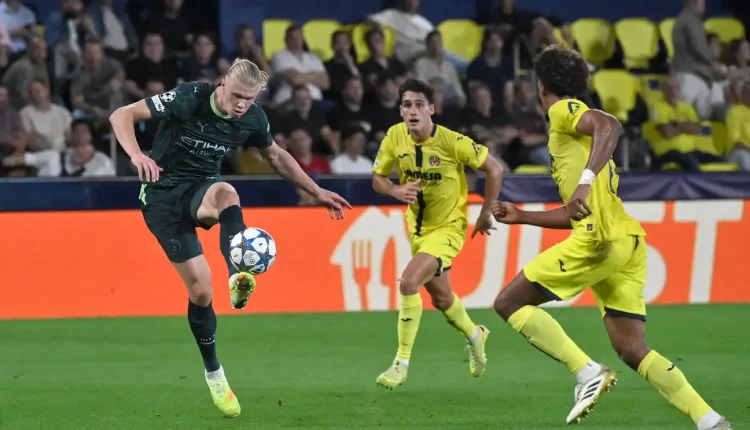 مانشستر سيتي يتخطى فيا ريال بثنائية عبر هالاند وسيلفا دور يأبطال أوروبا
