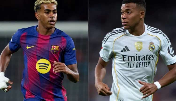 كلاسيكو ريال مدريد وبرشلونة يشعل البرنابيو الأحد الدوري الإسباني تشابي ألونسو هانزي فليك