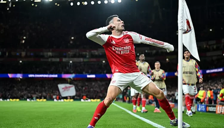 أرسنال يكتسح أتليتكو مدريد برباعية على ملعب الإمارات دوري أبطال أوروبا جابرييل مارتينيلي
