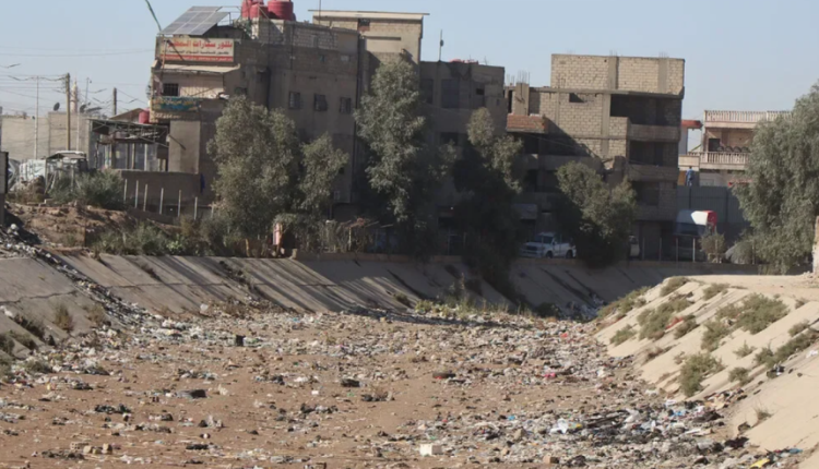 نهر جقجق يتحول إلى مكب للنفايات واقع الزراعة والمياه في الحسكة