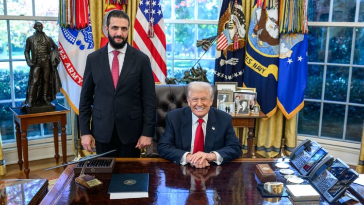 ترامب يستقبل الشرع