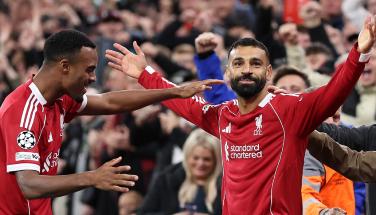 قاد النجم المصري محمد صلاح نادي ليفربول لاستعادة نغم الانتصارات بفوزه على أستون فيلا بهدفين دون مقابل في الدوري الانكليزي الممتاز