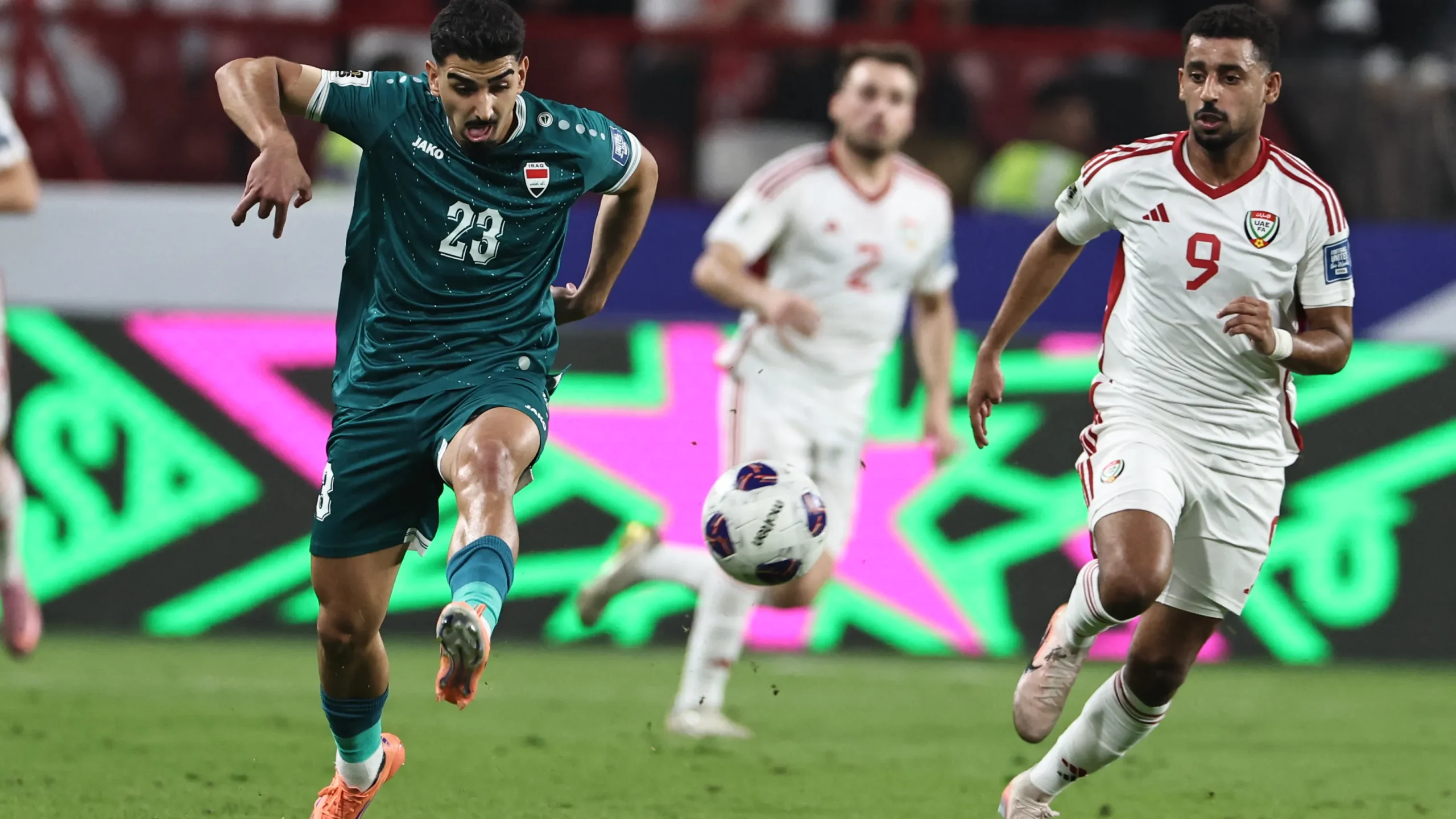 العراق يستضيف الإمارات في مونديال كأس العالم 2026 مباراة الإياب