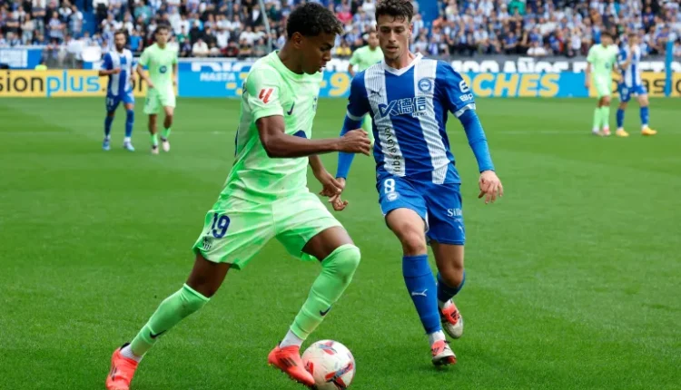 برشلونة يستضيف ديبورتيفو ألافيس الليلة الدوري الإسباني عودة بيدري