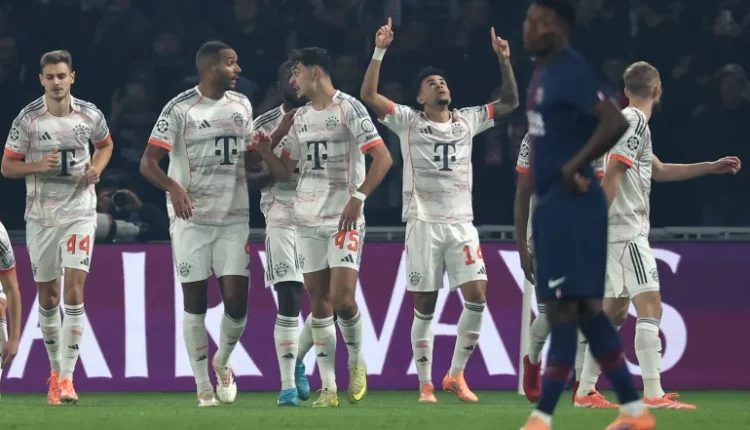 بايرن ميونخ باريس سان جيرمان الفرنسي نتيجة ملعب حديقة الأمراء بالعاصمة باريس أشرف حكيمي