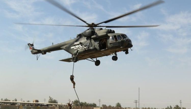 إنزال للتحالف الدولي