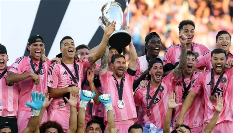 إنتر ميامي يتوج بلقب الدوري الأمريكي للمرة الأولى في تاريخه ليونيل ميسي