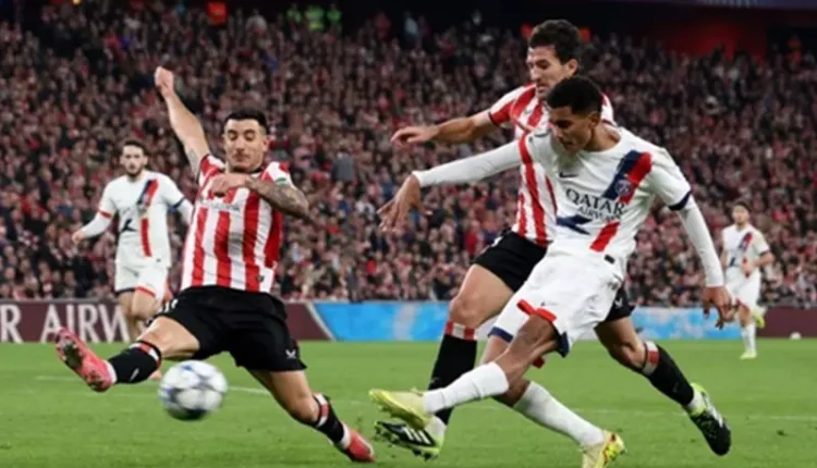 أتلتيك بلباو يفرض التعادل السلبي على باريس سان جيرمان في ماميس دوري أبطال أوروبا