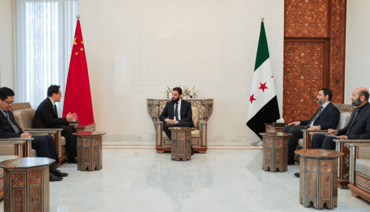 الصين سوريا