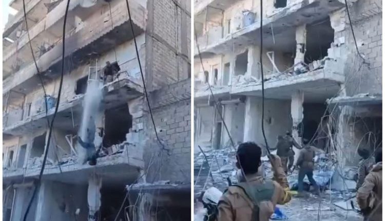 طالبت منظمات حقوقية السلطات السورية بفتح تحقيق فوري ومستقل، عقب تداول مقطع فيديو يظهر مقاتلين وهم يلقون جثة امرأة من شرفة مرتفعة