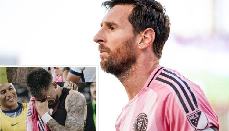 دموع كانتيرو تخطف الأضواء من خسارة إنتر ميامي ليونيل ميسي