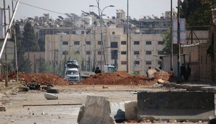 حلب حصار على حي الشيخ مقصود