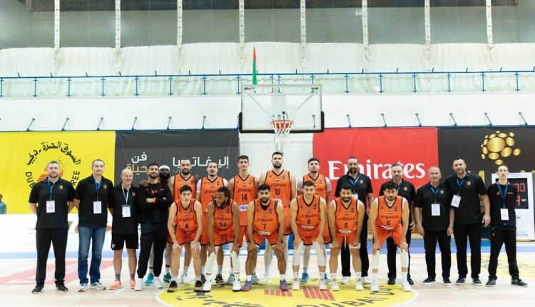 سلة الوحدة تودع دولية دبي أمام بيروت اللبناني