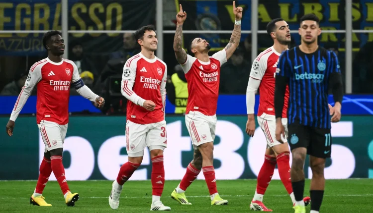 آرسنال يغزو معقل الإنتر بثلاثية على ملعب "جوزيبي مياتزا" دوري أبطال أوروبا