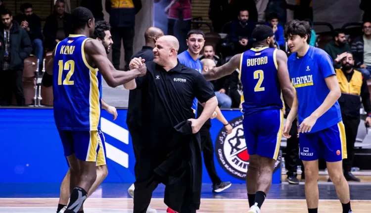 الرياضي بيروت يكتسح الوحدة السوري ب113 نقطة دوري وصل