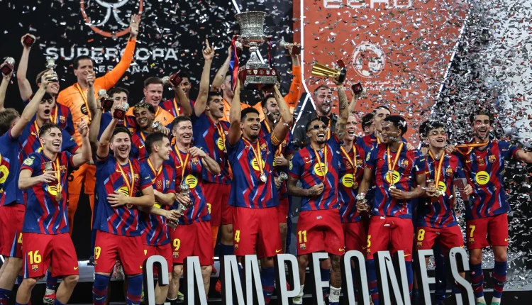 برشلونة يحسم موقعة الكلاسكو ويفوز بكأس السوبر الإسباني 2026