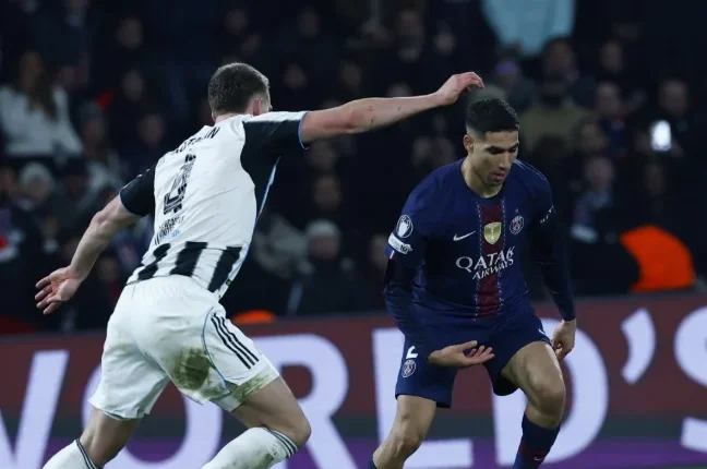 باريس سان جيرمان ونيوكاسل إلى ملحق دوري أبطال أوروبا 2026