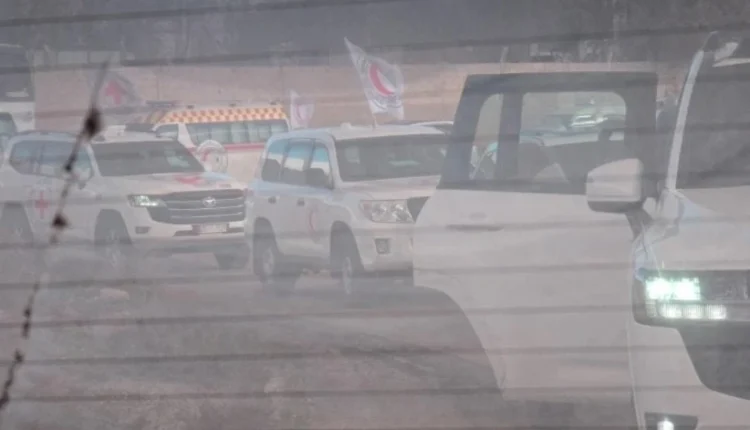 تبادل أسرى قوات الحكومة الانتقالية السورية و"الحرس الوطني" عملية تبادل أسرى ومحتجزين في محافظة السويداء، بإشراف الصليب الأحمر