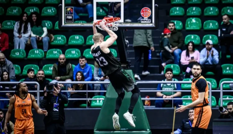 الحكمة يكرر سيناريو الفوز على الوحدة السوري على ملعب غزير ببيروت دوري غرب آسيا لكرة السلة وصل