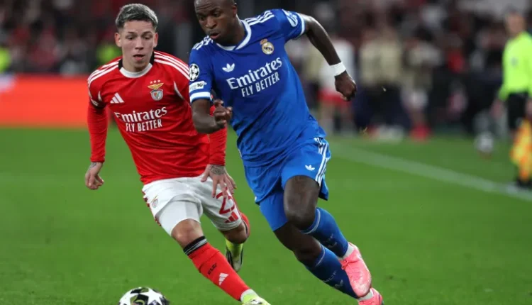 ريال مدريد يتجاوز بنفيكا في ليلة العنصرية فينيسيوس جونيور لشبونة