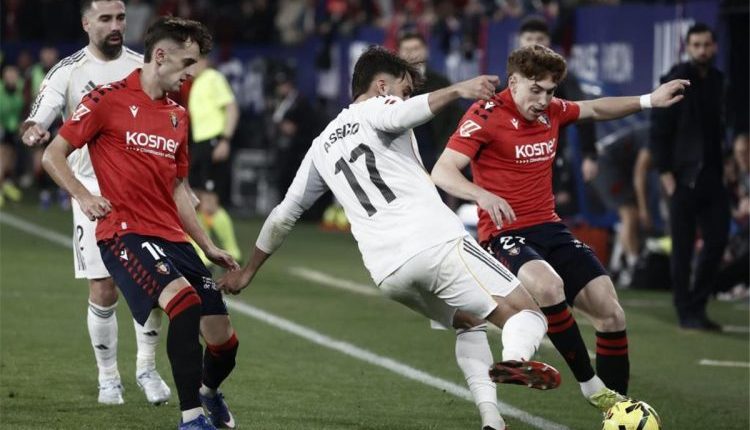 أوساسونا يوقف قطار ريال مدريد الدوري الإسباني