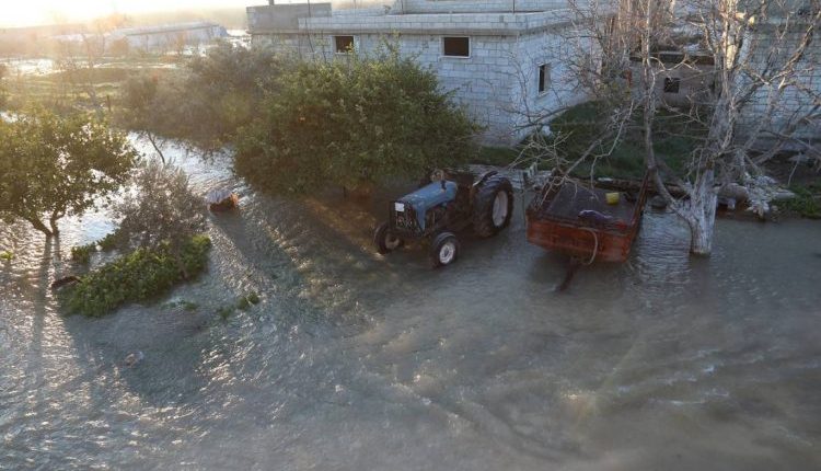 سيول جارفة دير الزور الرقة الحسكة شمال شرق سوريا