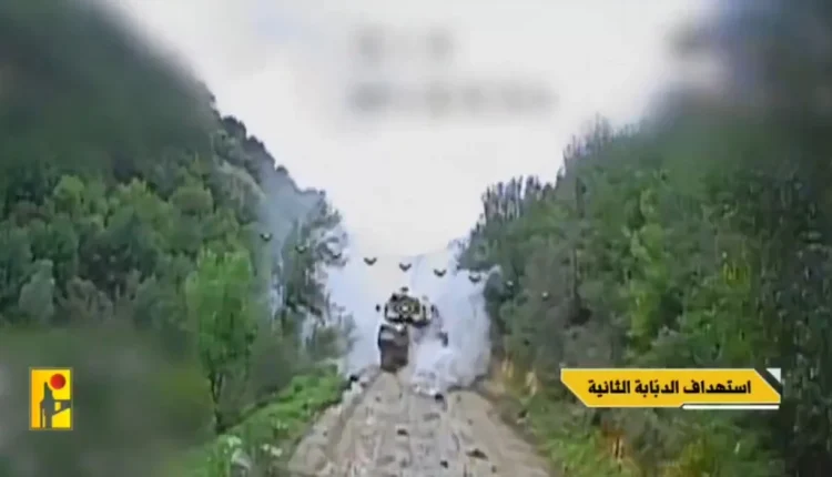 حزب الله قاعدة ميرون جيش الاحتلال فلسطين المحتلة نهر الليطاني جنوب لبنان